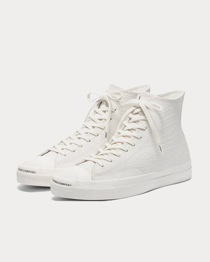 Converse x Pop Trading Company Jack Pursell Hi White High Top Sneakers - 2