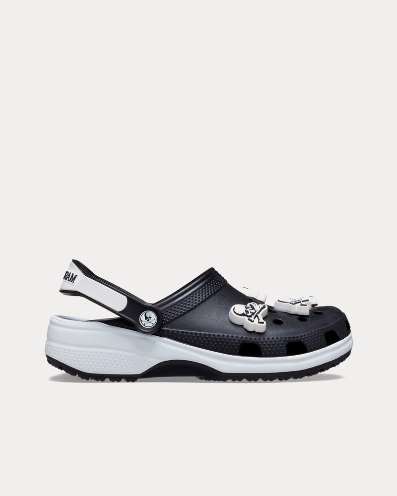 Crocs x Mastermind Classic Clog Black / White Slip Ons - 1