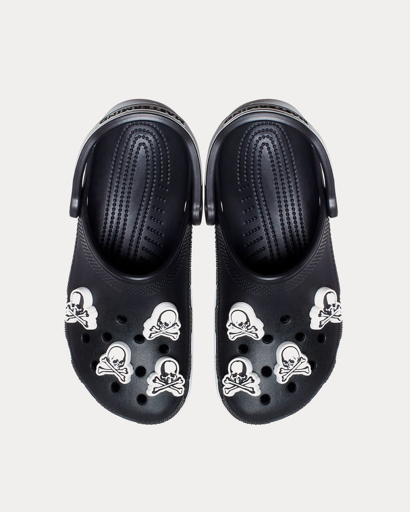 Crocs x Mastermind Classic Clog Black / White Slip Ons - 2