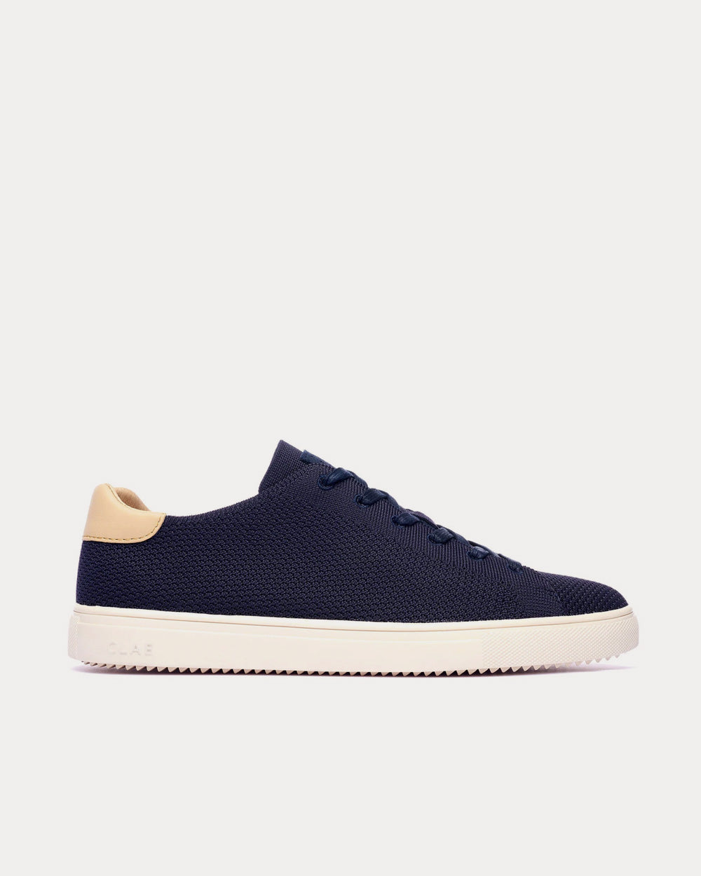 Clae BRADLEY KNIT X SEAQUAL Deep Navy Low Top Sneakers - 1