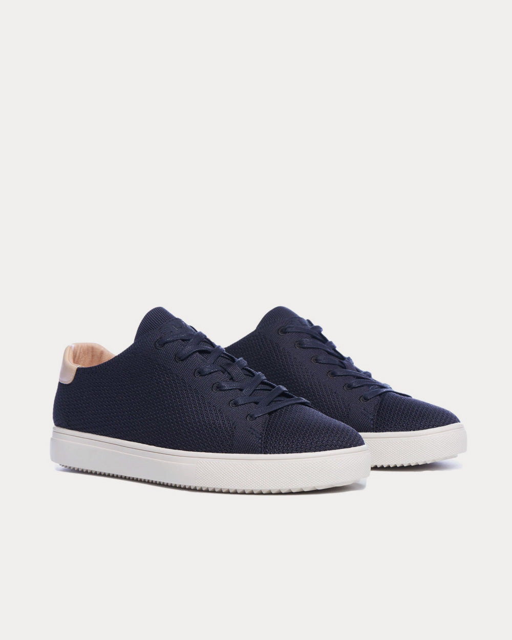 Clae BRADLEY KNIT X SEAQUAL Deep Navy Low Top Sneakers - 2