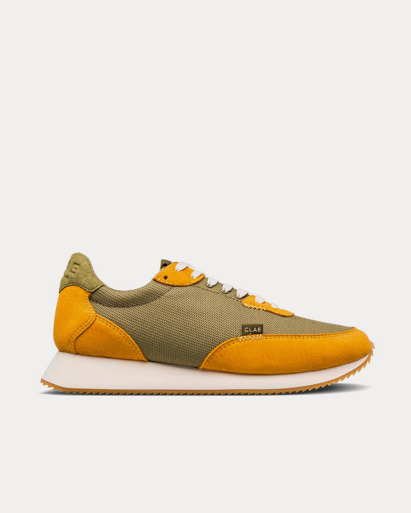 Clae Sierra Gold Low Top Sneakers - 1