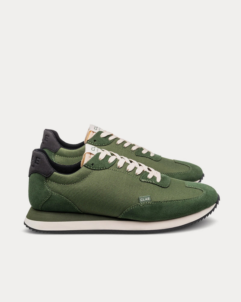 Clae Runyon Green Low Top Sneakers - 3