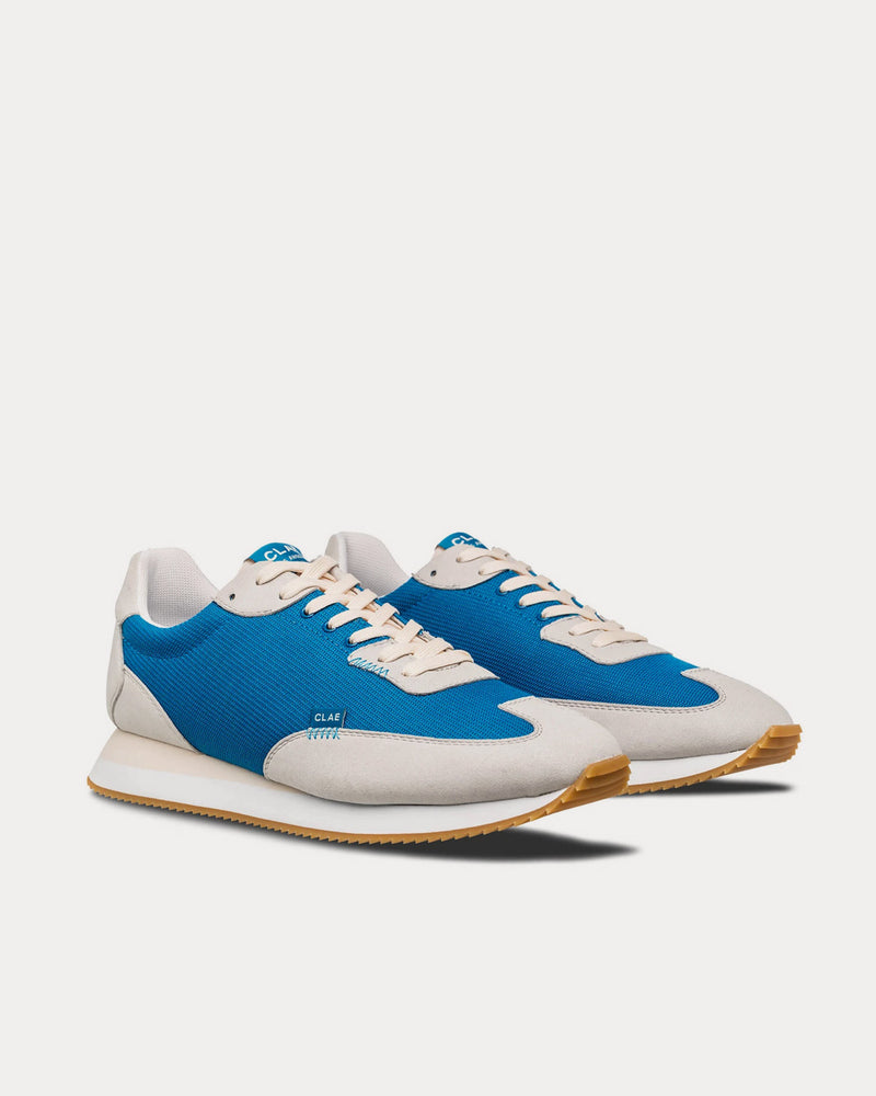 Clae Runyon Mykonos Blue Low Top Sneakers - 3