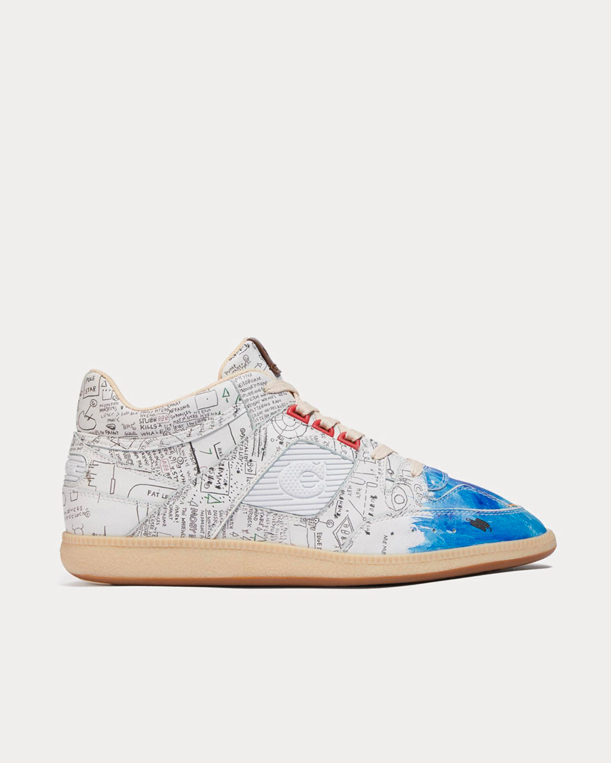 Coach x Basquiat Citysole Basquiat White High Top Sneakers - 1