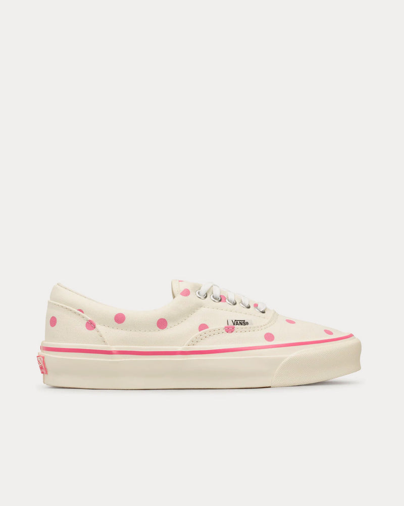 Comme des Garçons CDG x Vans OG Era LX Polka Dot White / Pink Low Top Sneakers - 1