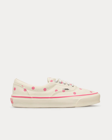 Comme des Garçons CDG x Vans OG Era LX Polka Dot White / Pink Low Top Sneakers