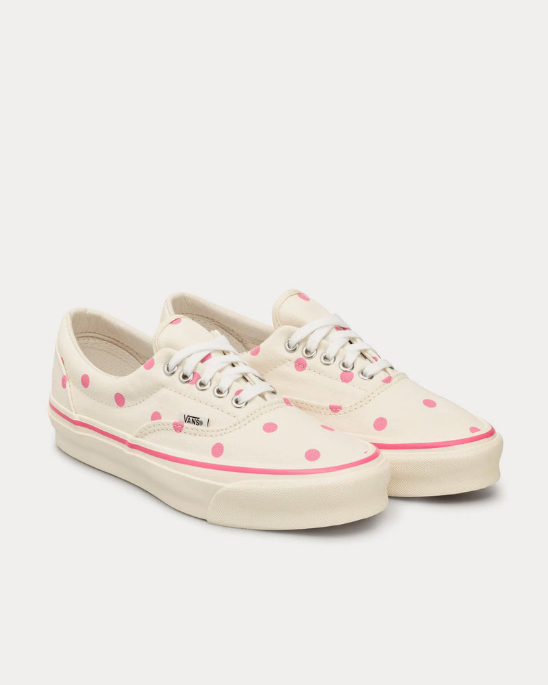 Comme des Garçons CDG x Vans OG Era LX Polka Dot White / Pink Low Top Sneakers - 3