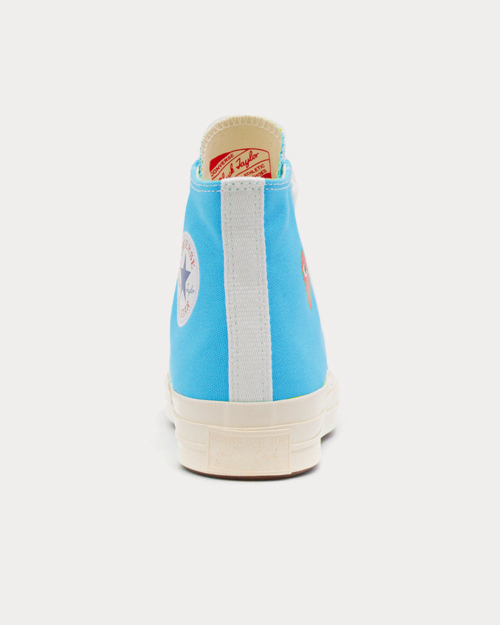 Converse x Comme des Garçons PLAY Chuck 70 Bright Blue High Top Sneakers - 3