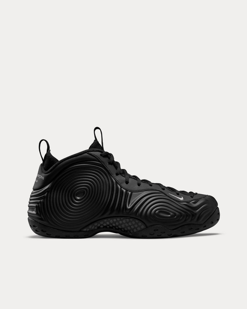 Nike x Comme des Garçons Air Foamposite One Black High Top Sneakers - 1