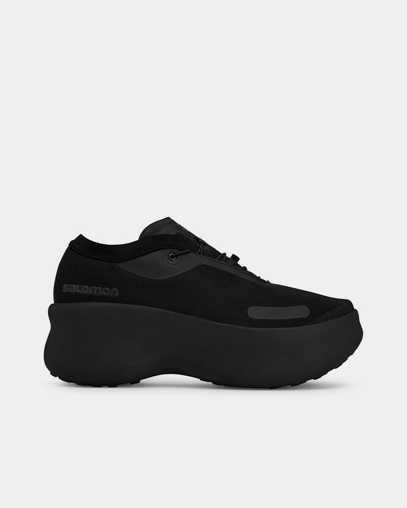 Salomon x Comme des Garçons Sense Feel Black Low Top Sneakers - 1