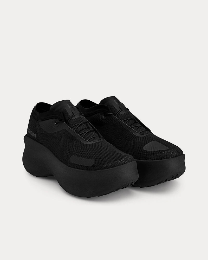 Salomon x Comme des Garçons Sense Feel Black Low Top Sneakers - 3