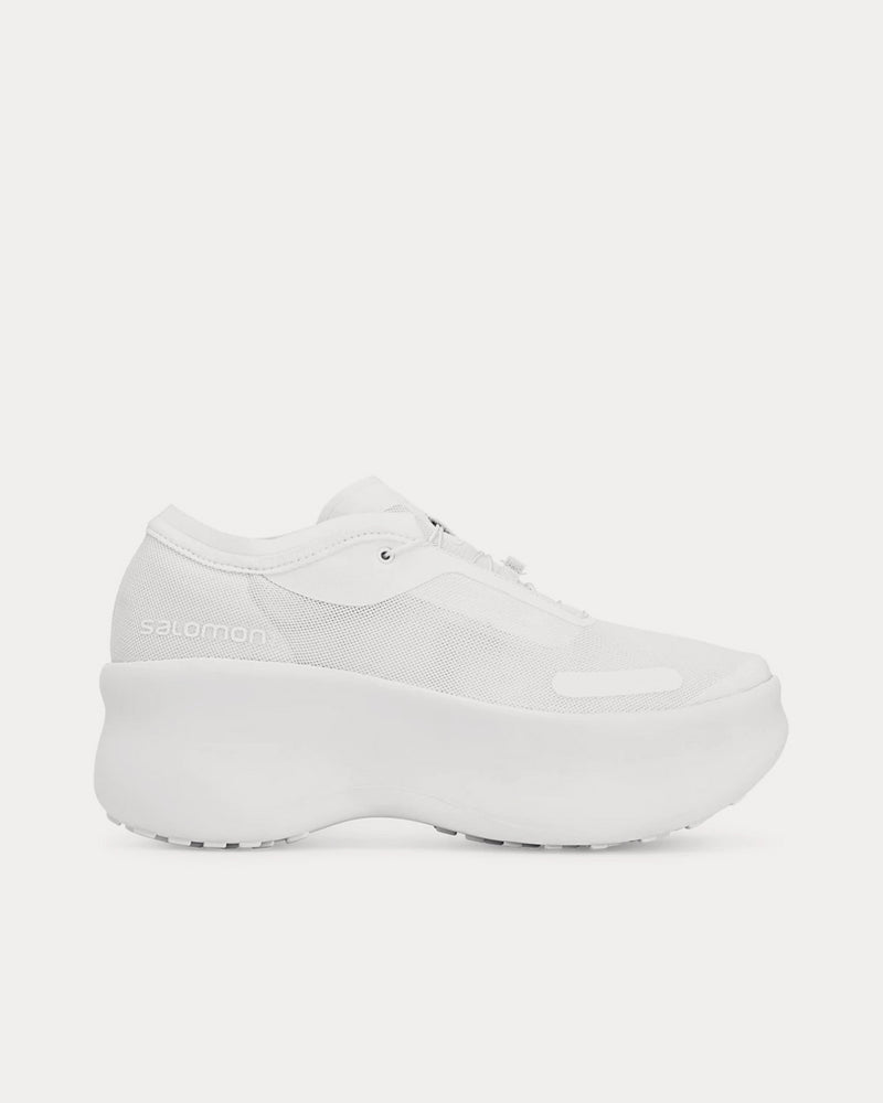 Salomon x Comme des Garçons Sense Feel White Low Top Sneakers - 1