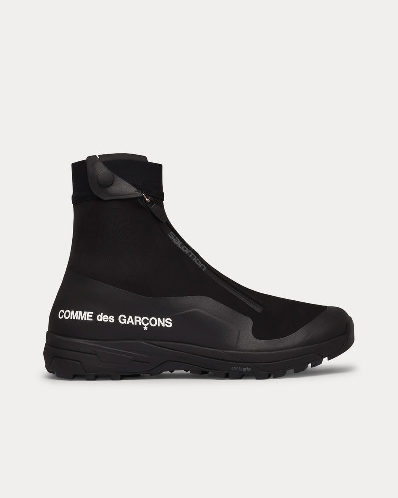 Salomon x Comme des Garçons XA-Alpine 2 Black High Top Sneakers - 1