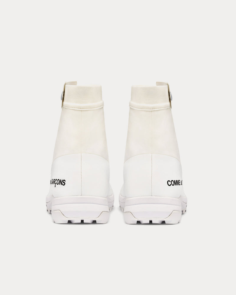 Salomon x Comme des Garçons XA-Alpine 2 White High Top Sneakers - 4