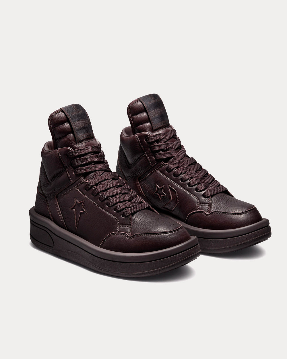 Converse x Rick Owens DRKSHDW TURBOWPN Clay High Top Sneakers - 2