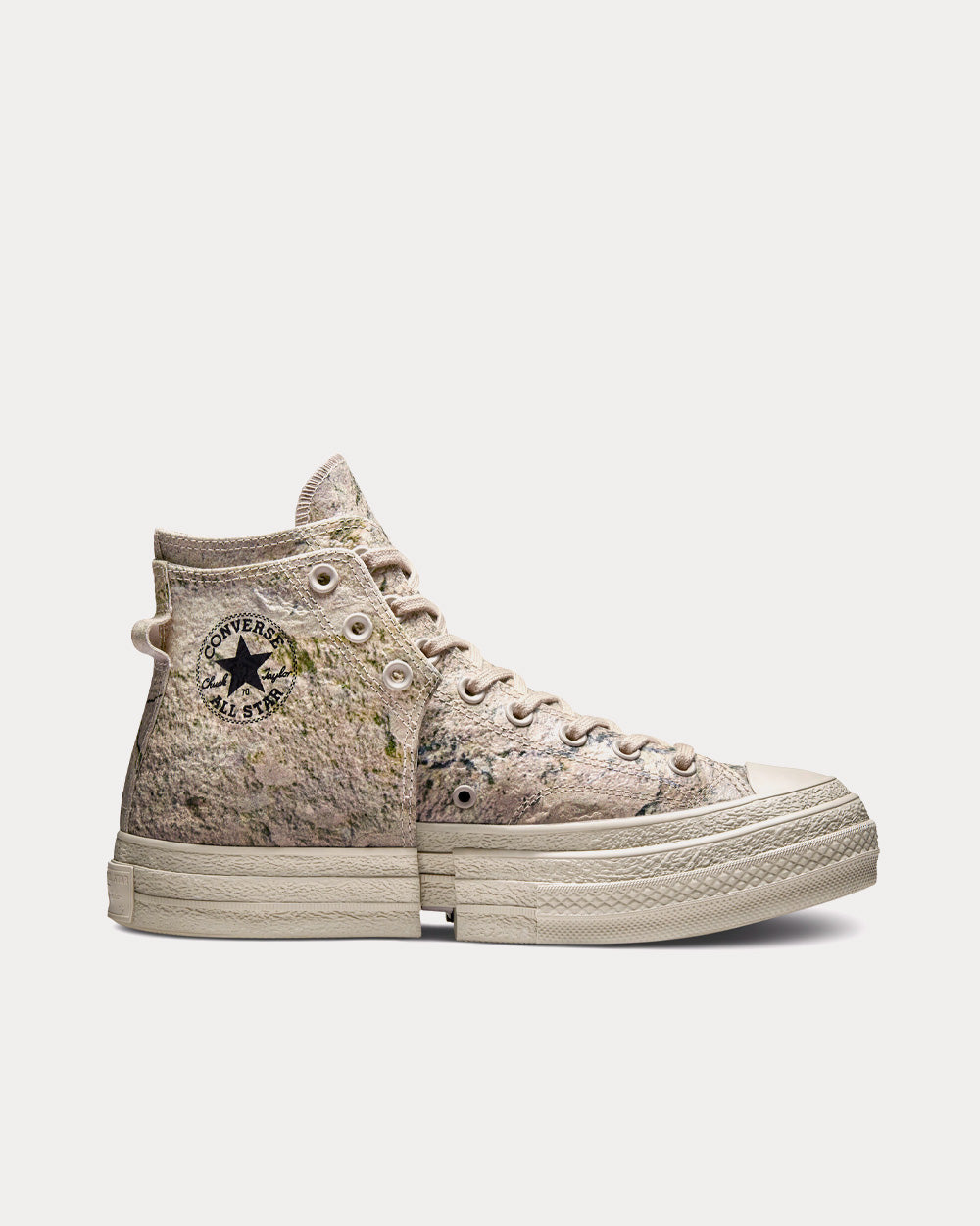 Converse x Feng Chen Wang 2 in 1 Chuck 70 Grey High Top Sneakers - 1