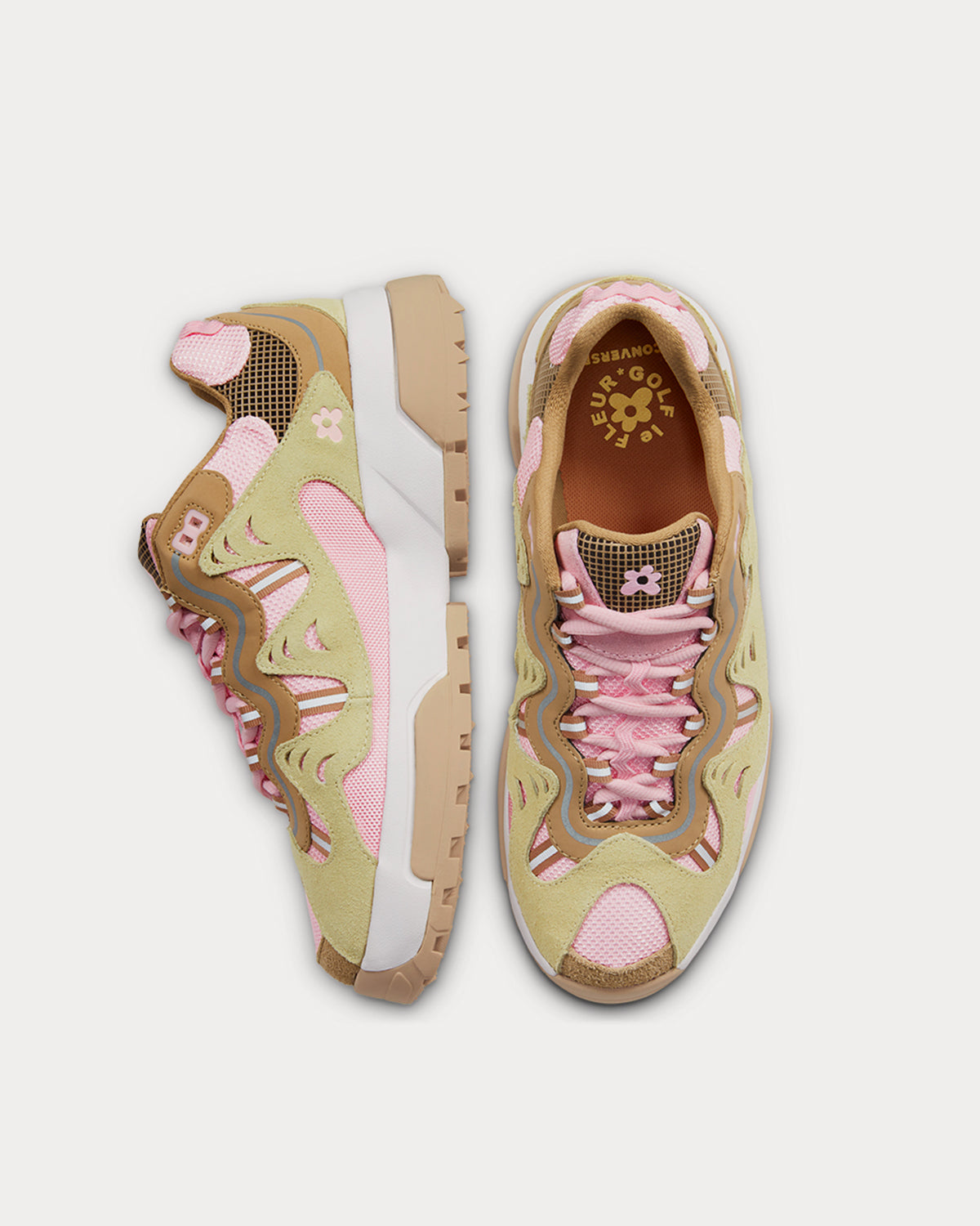 Converse x Golf le Fleur Gianno Parfait Pink Low Top Sneakers Sneak in Peace