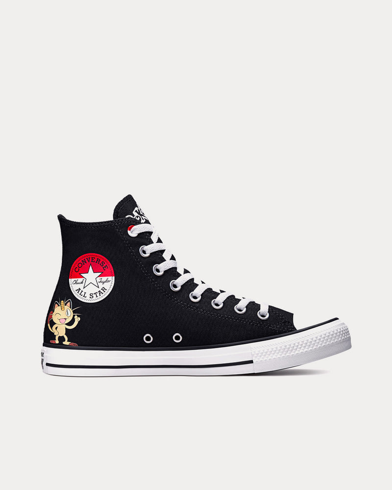 Converse x Pokémon First Partners Chuck Taylor All Star Black / Multi / White High Top Sneakers - 1