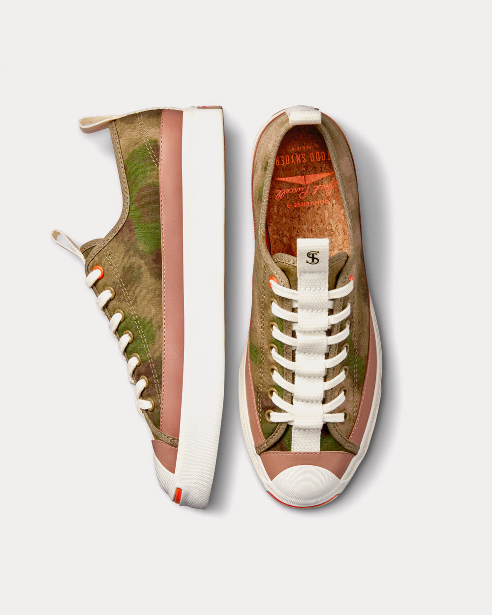 Khaki converse low online