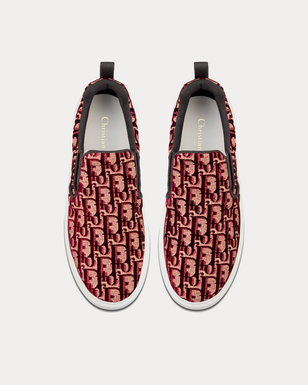 Dior Solar Pink Slip On Sneakers - 3