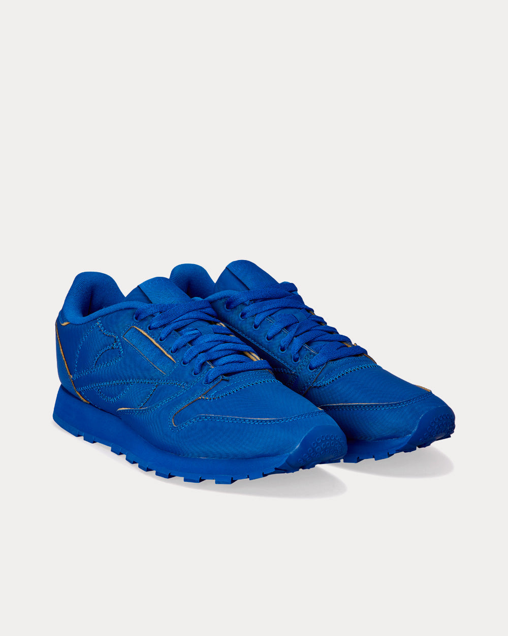 Reebok x Kanghyuk x DSM Classic Leather Commercial Blue Low Top Sneakers - 3