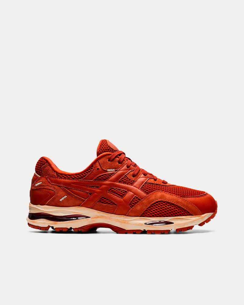 Asics x Denim Tears GEL-MC PLUS Red Clay / Asics Brick Low Top Sneakers - 1