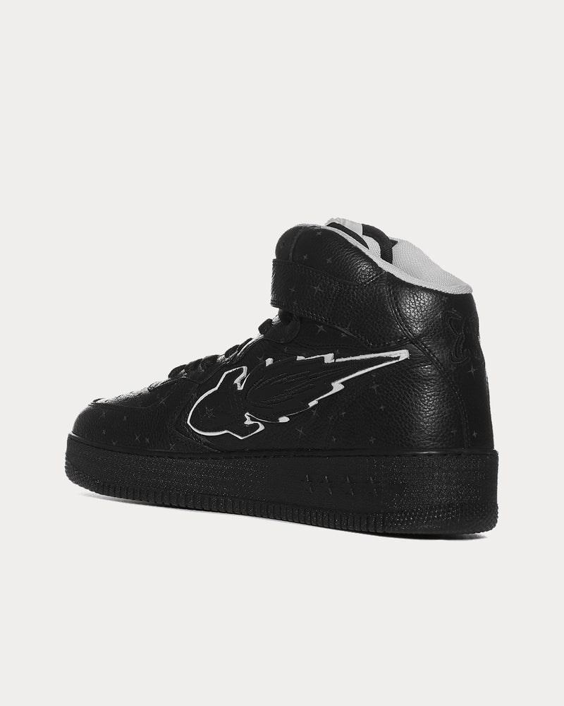 Enterprise Japan Rocket Mid Black High Top Sneakers - 3