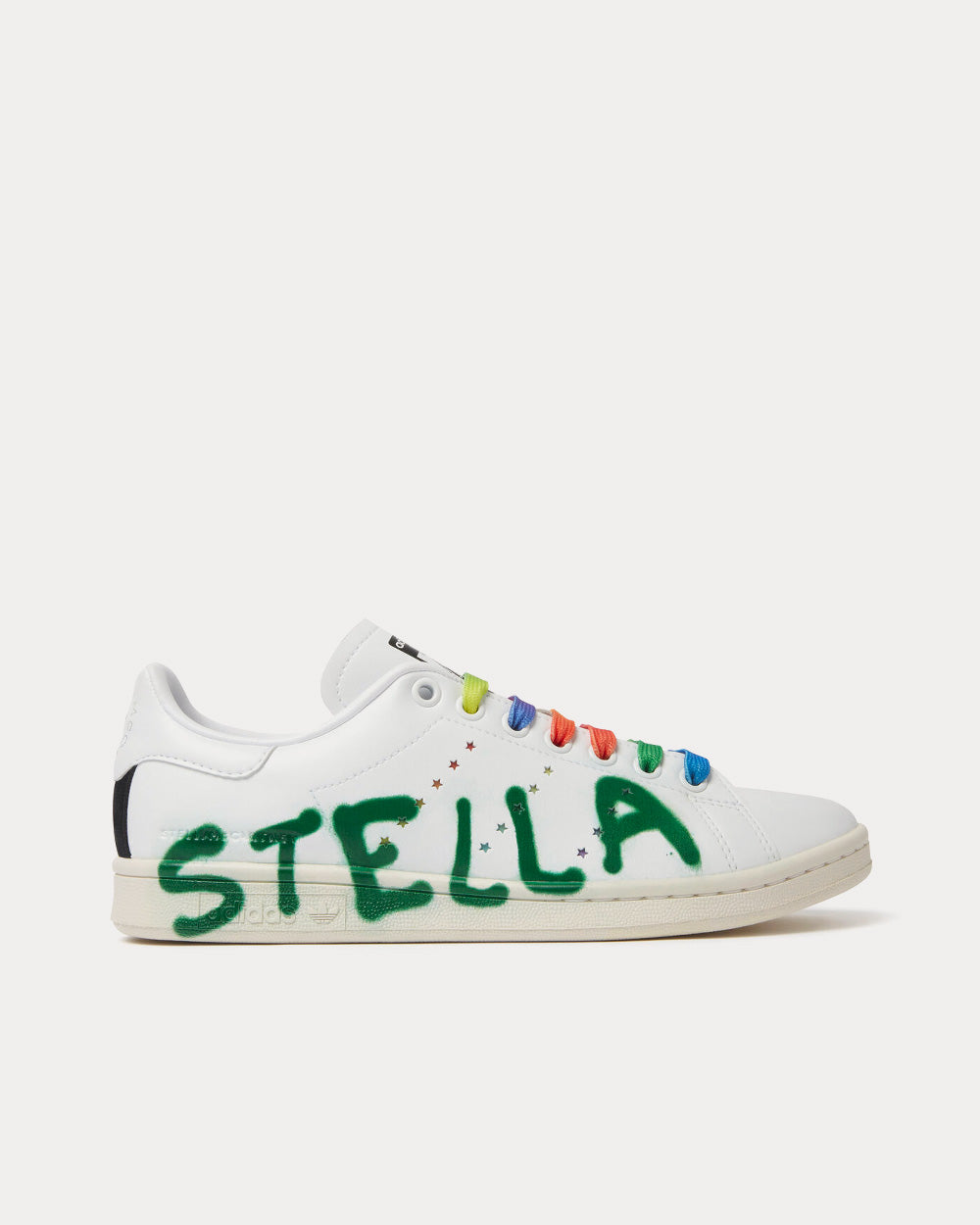 x Ed Curtis Vegan Stan Smith White / Green Low Top Sneakers