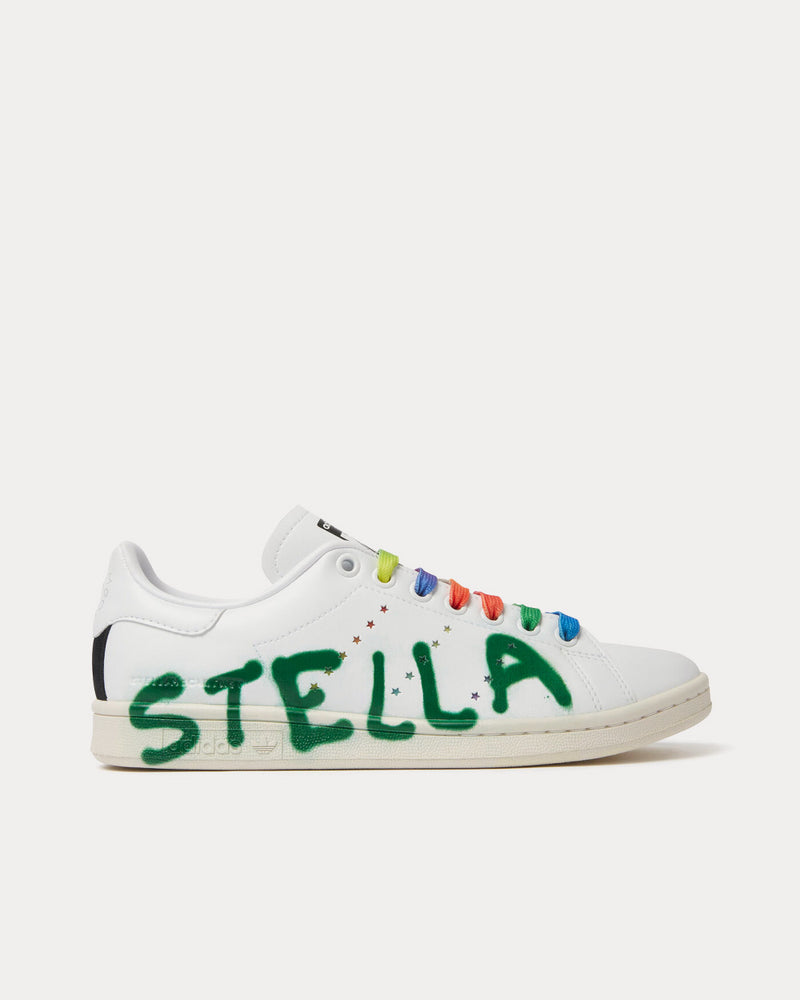 Adidas X Stella McCartney x Ed Curtis Vegan Stan Smith White / Green Low Top Sneakers - 1