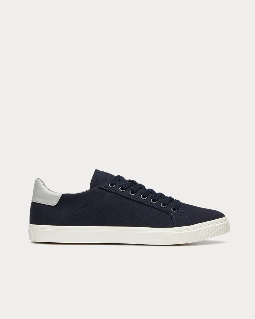 Elliott Low Classic Vegan Suede Navy Low Top Sneakers - Sneak in Peace