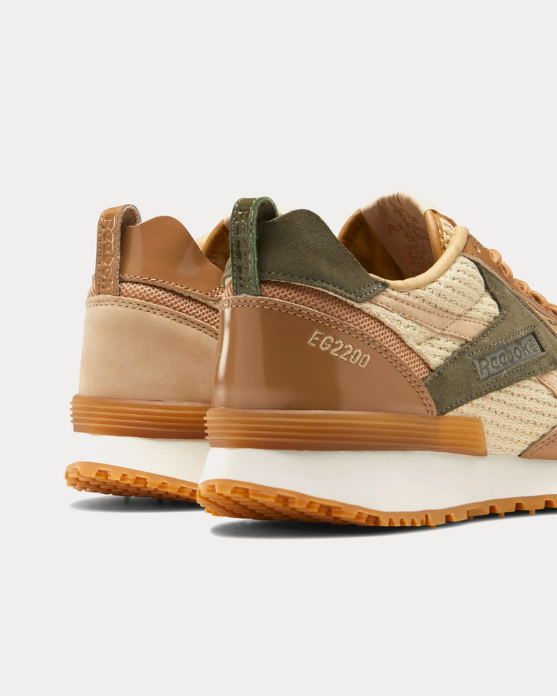 Reebok x Engineered Garments LX2200 Soft Camel / Sahara / Modern Olive Low Top Sneakers - 2