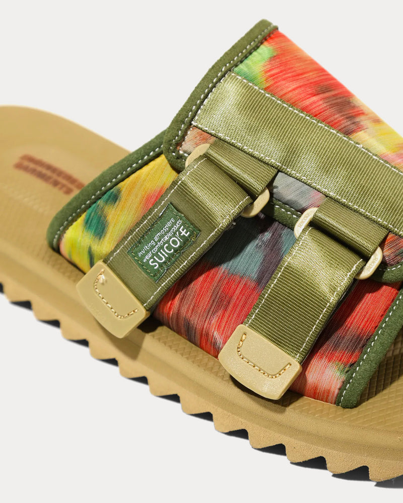 Suicoke x Engineered Garments KAW-CabEG Floral Camo Sandals - 5