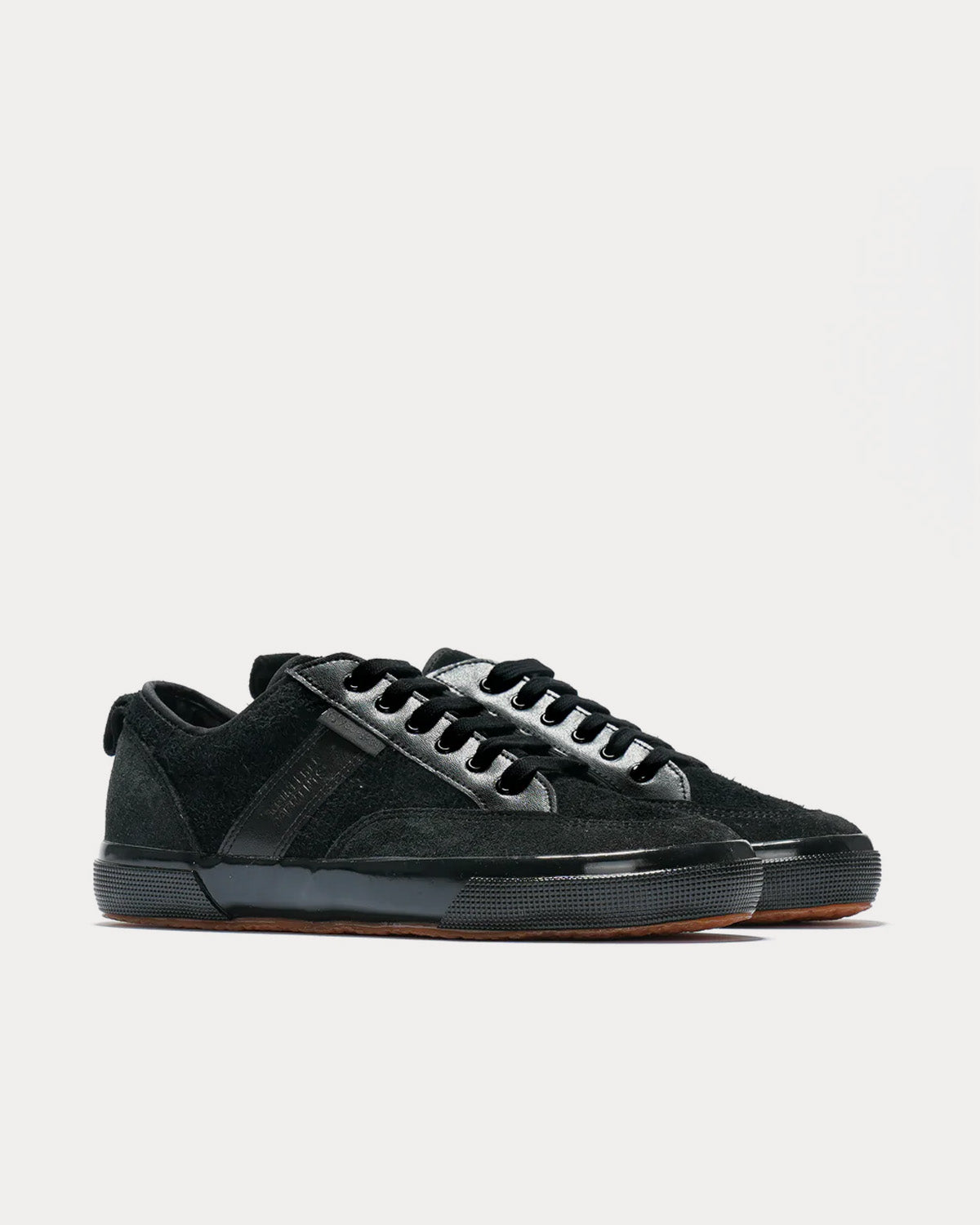 Superga x Engineered Garments 3420 Mil Black Low Top Sneakers - 2