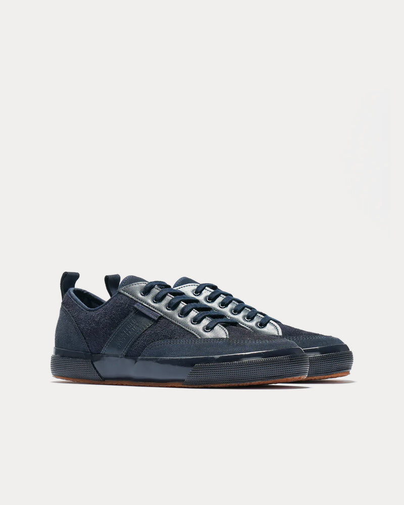 Superga x Engineered Garments 3420 Mil Navy Low Top Sneakers - 2