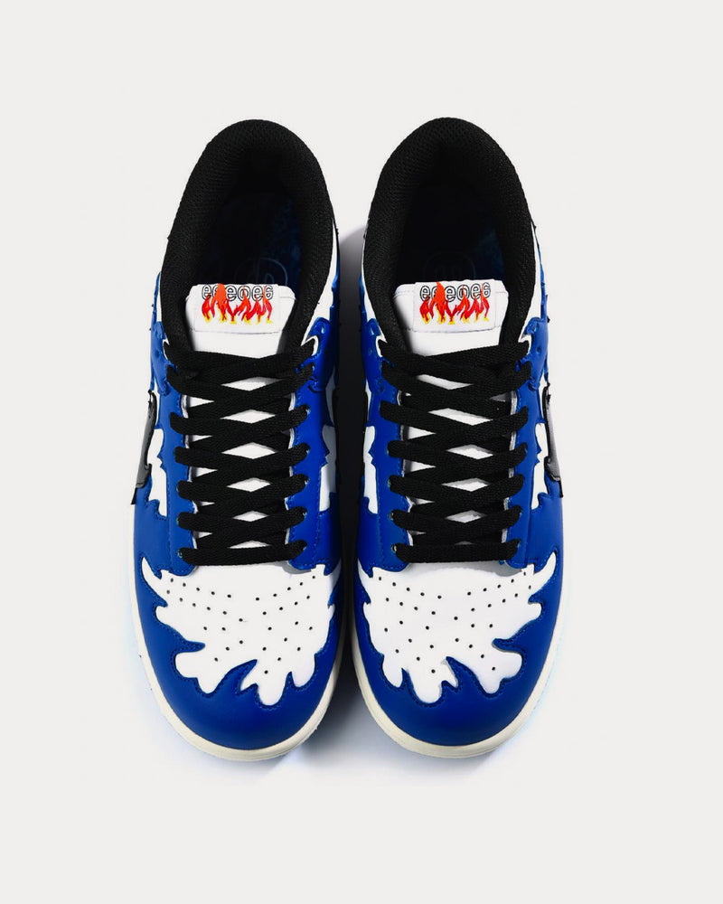 Esenes Wildfire Royal Flames Low Top Sneakers - 2