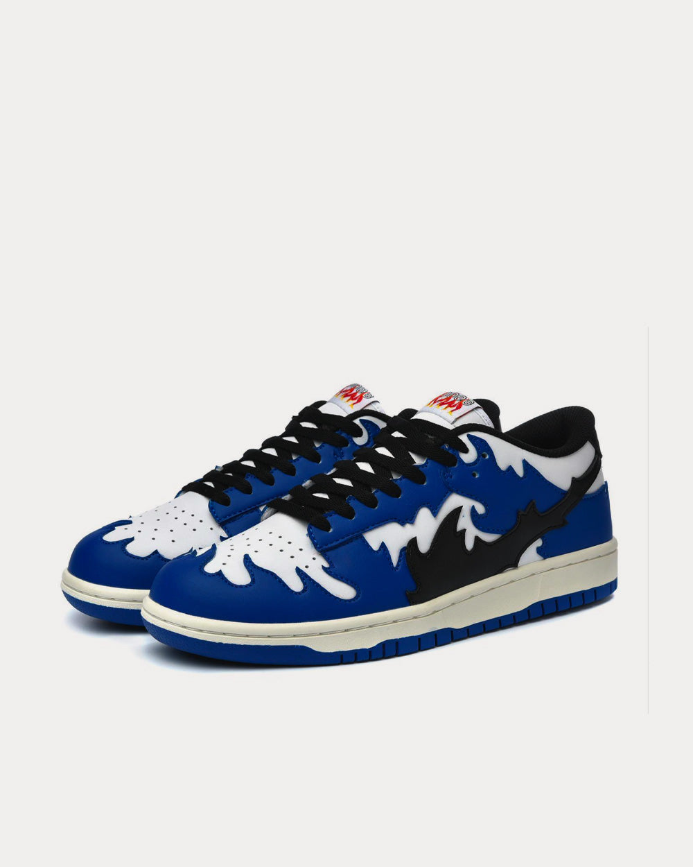 Esenes Wildfire Royal Flames Low Top Sneakers - 3