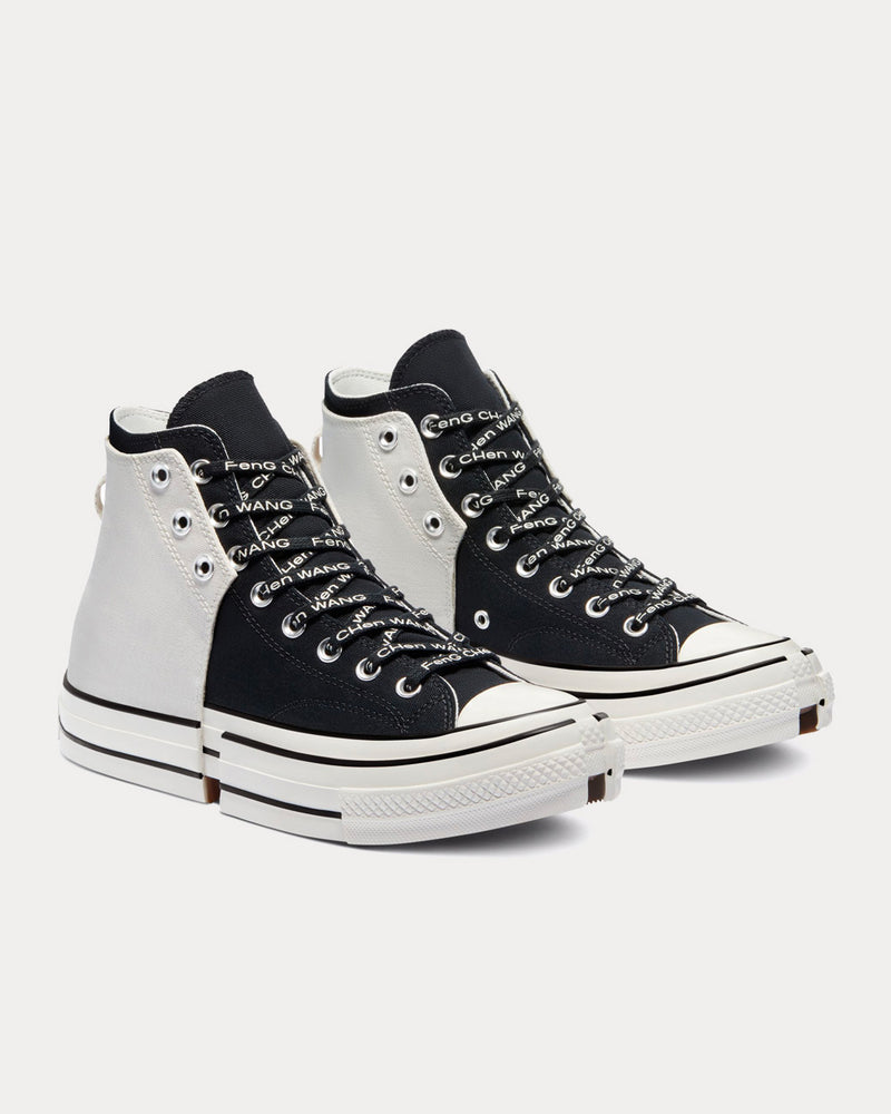 Converse x Feng Chen Wang Chuck Taylor Hi 2 In 1 Black High Top Sneakers - 2