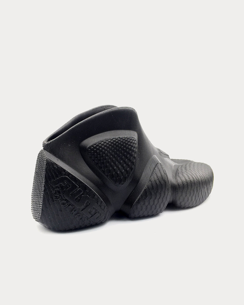 FUSED Gaiba 3D Printed Black High Top Sneakers - 3