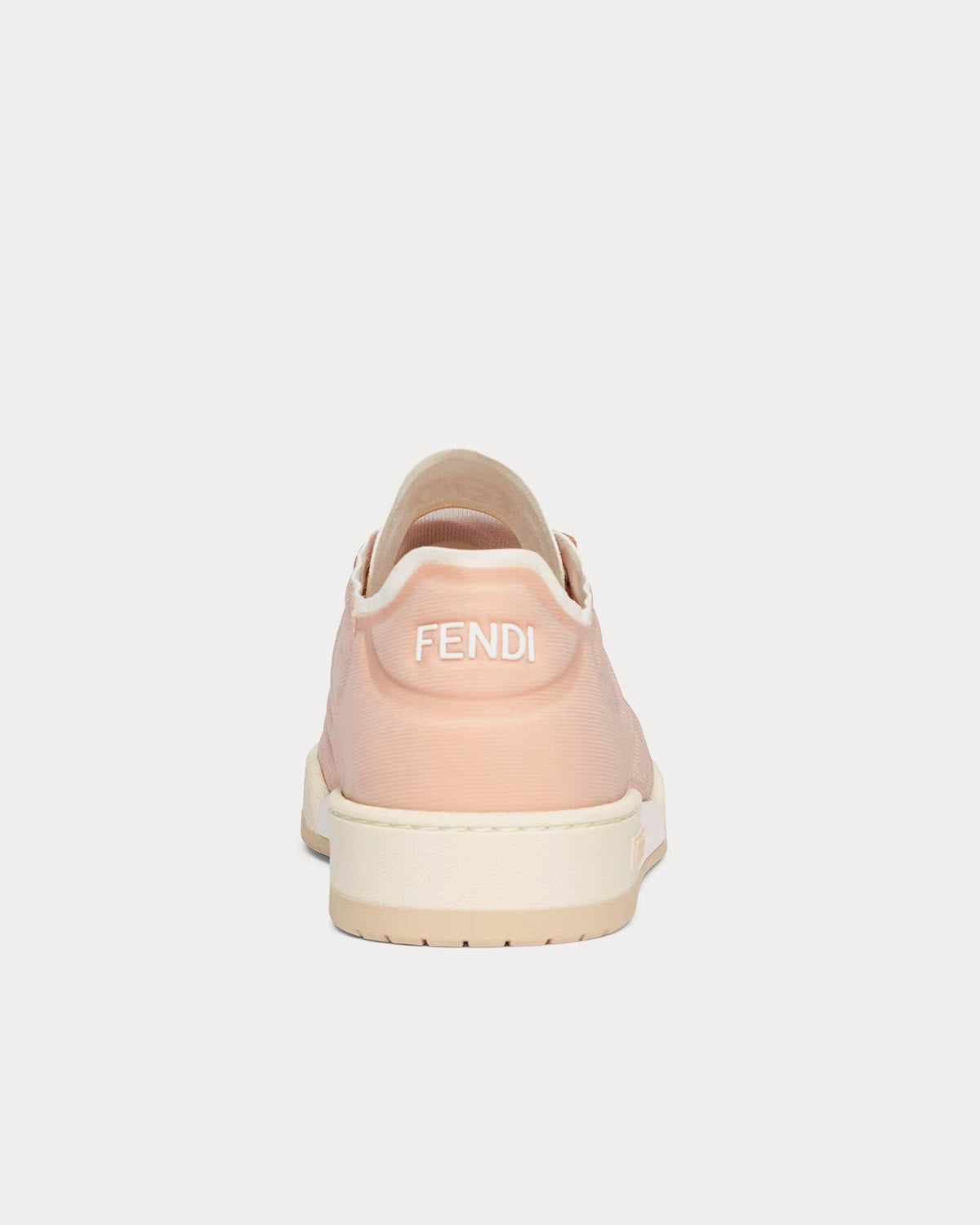 Fendi Match Mesh Pink Low Top Sneakers - 4