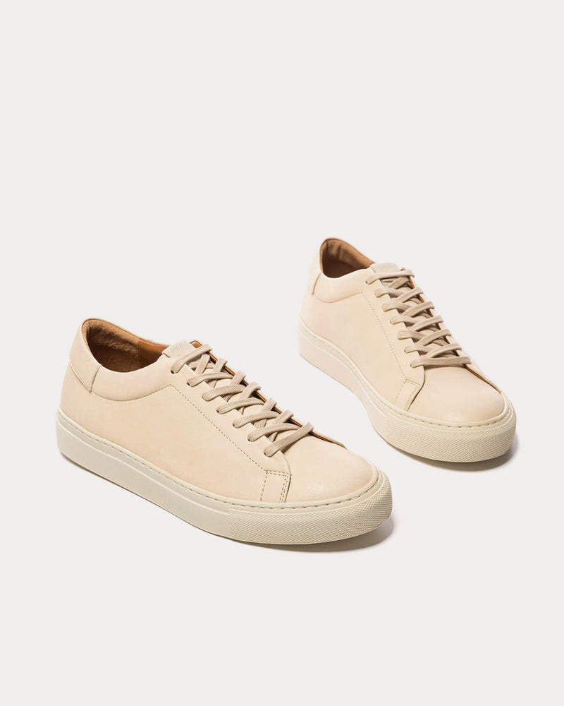 Flattered Stockholm Beige Low Top Sneakers - 2