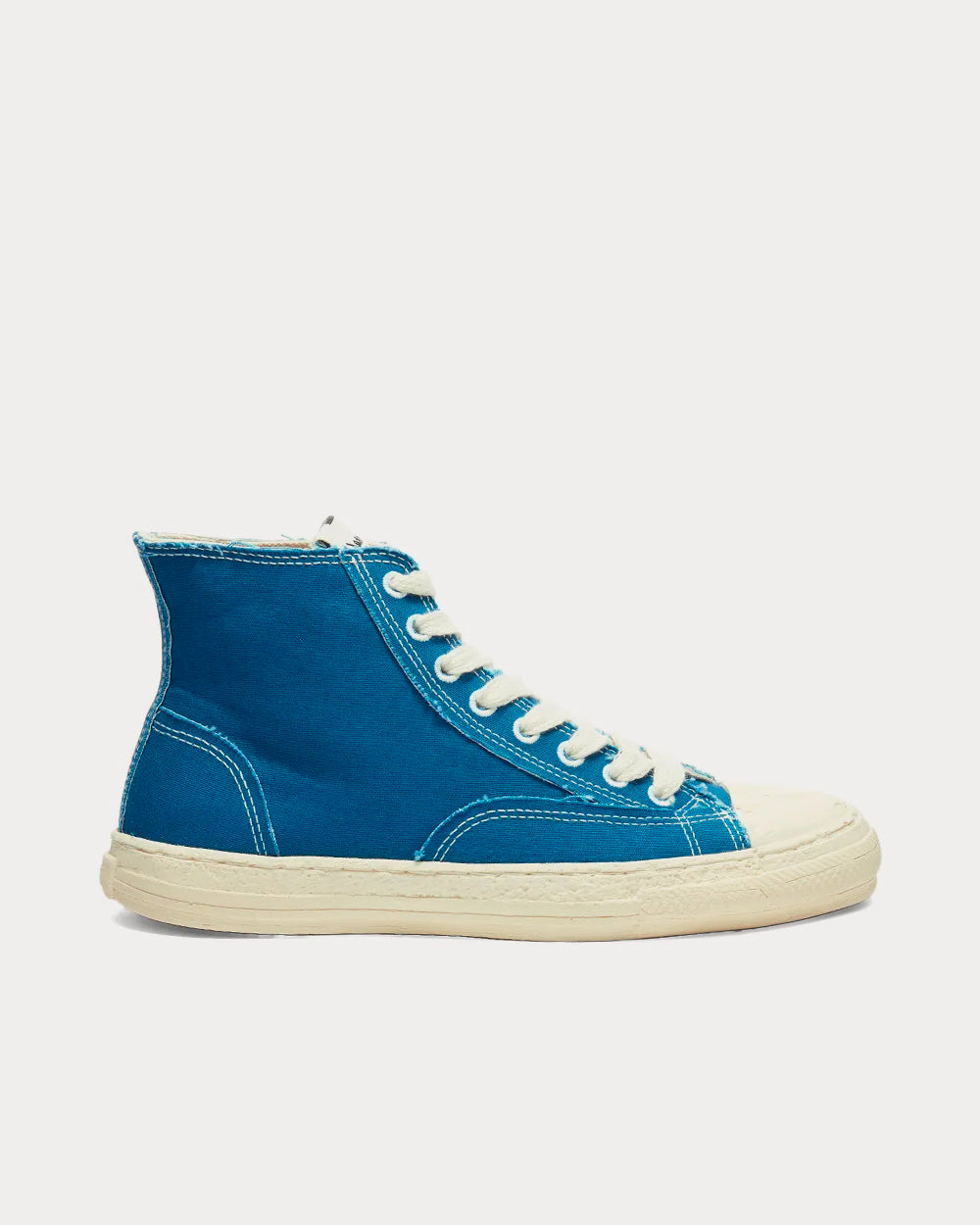 General Scale By Maison Mihara Yasuhiro Past Sole Blue High Top Sneakers - 1