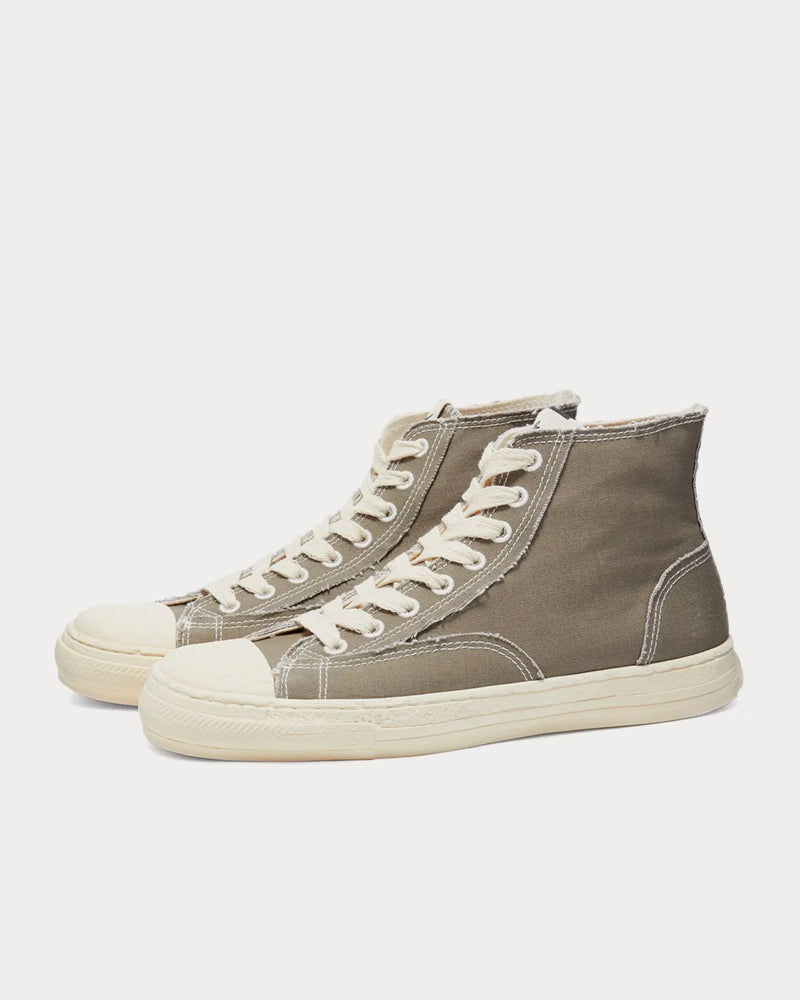 General Scale By Maison Mihara Yasuhiro Past Sole Brown High Top Sneakers - 2