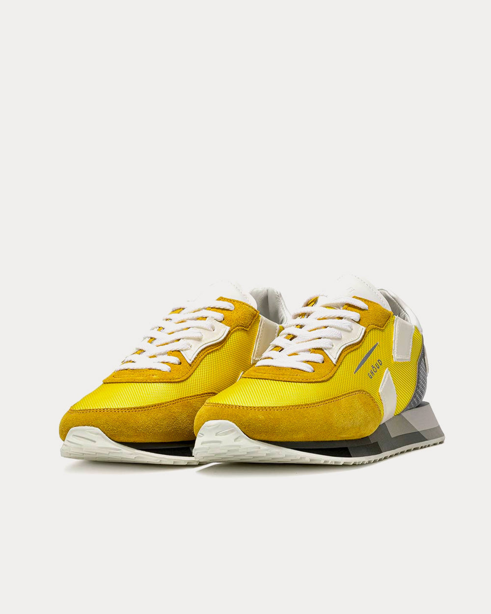 Ghoud Rush Reflective Yellow Low Top Sneakers - 2