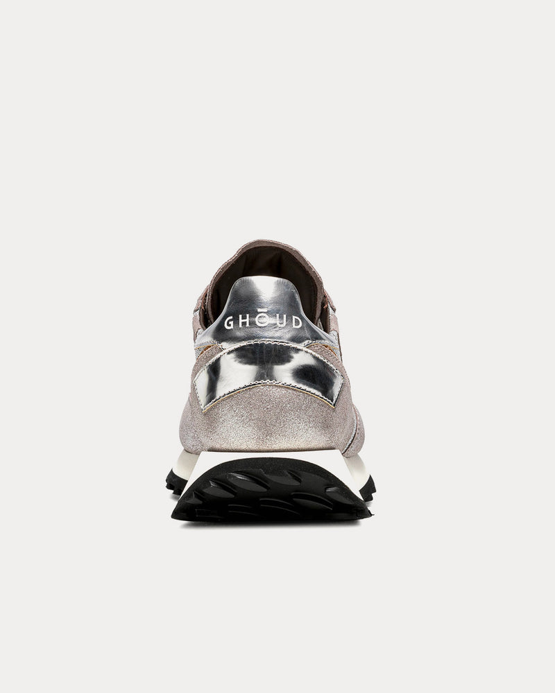 Ghoud Rush One Silver Low Top Sneakers - 3