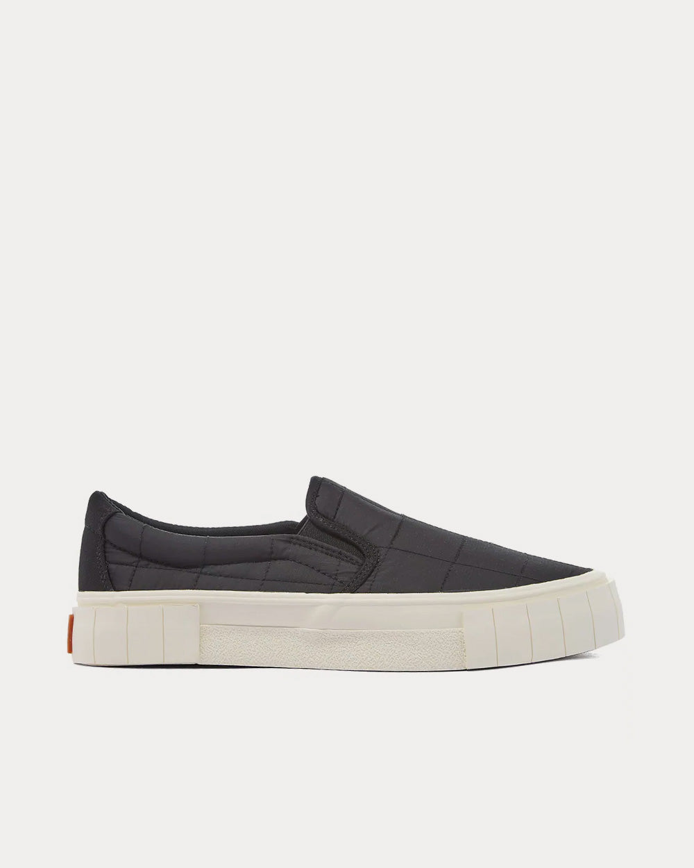 Men's, Yess Padded Black Slip On Sneakers