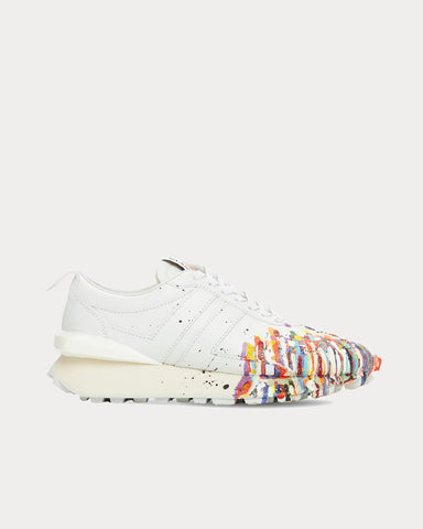 Lanvin x Gallery Dept BumpR Painted White Low Top Sneakers