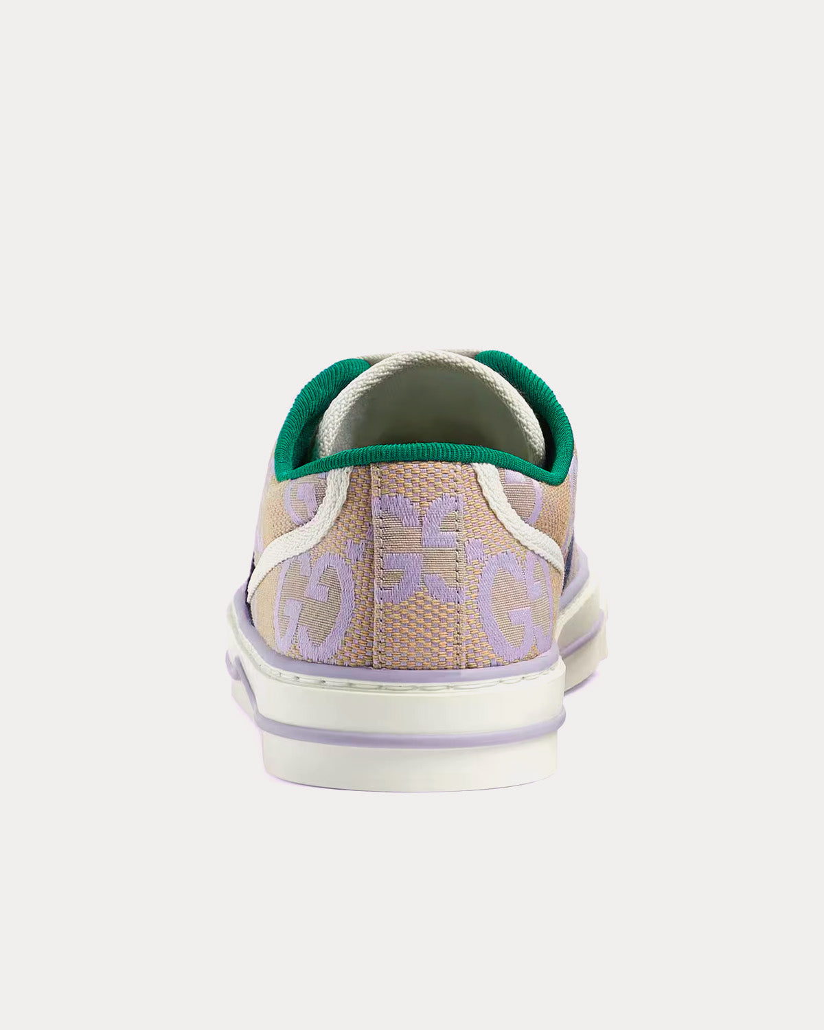 Gucci Tennis 1977 Jumbo GG Beige / Lilac Low Top Sneakers - 3