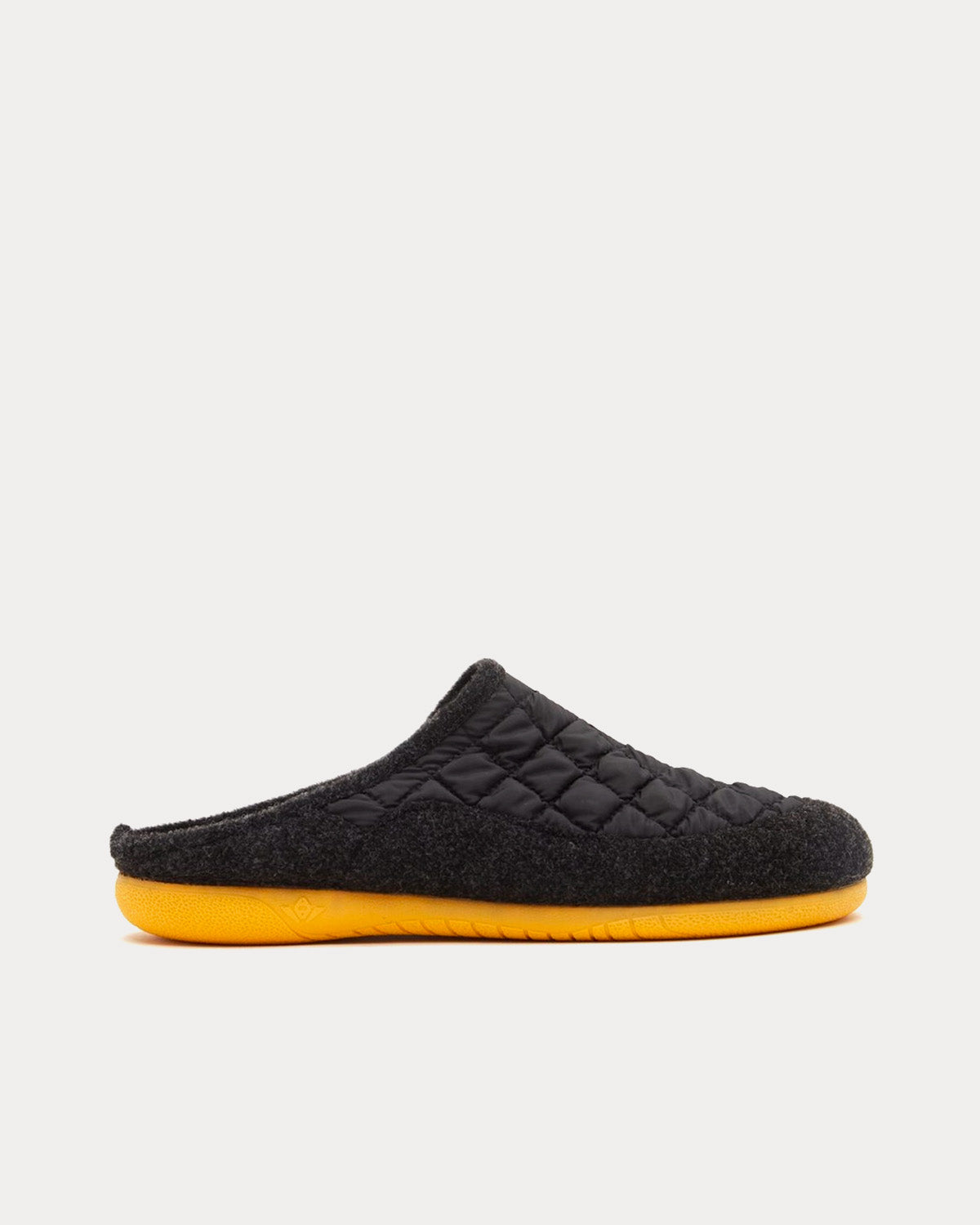 Gurus Room Cadiz Mule Black / Yellow Slip Ons - 1