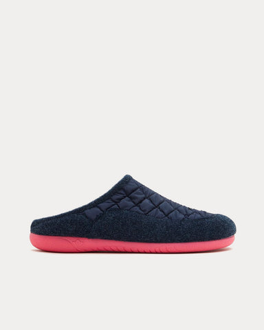 Gurus Room Cadiz Mule Blue / Pink Slip Ons